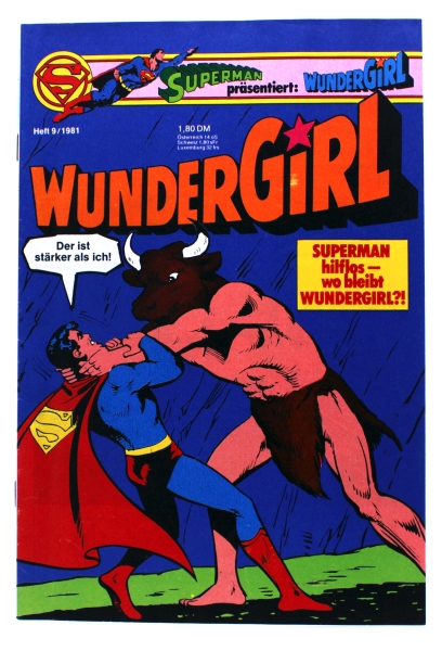 DC Comics Superman präsentiert: Wundergirl Comic (Wonder Woman) Nr. 9 (1981)